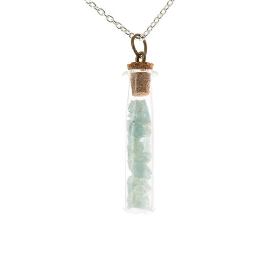 Jar Pendants: Kinbasket Aquamarine Pendant